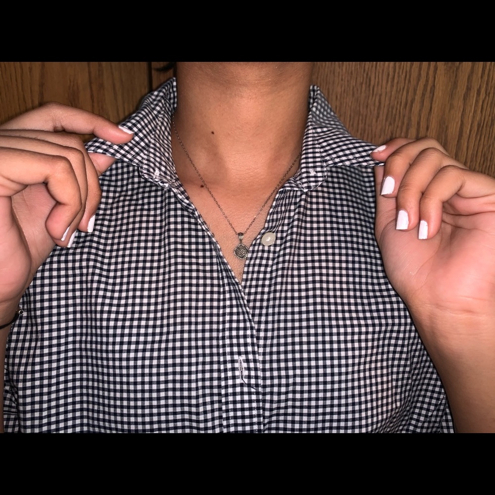 Unisex Button Down Blouse